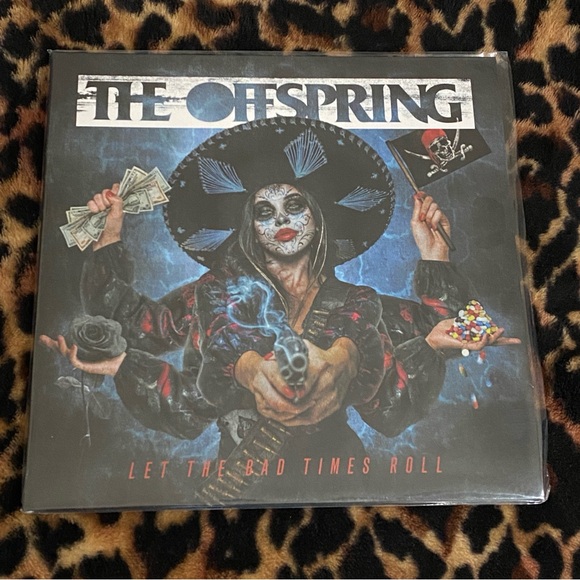 💛 The Offspring Let The Bad Time Roll 2021 LP YELLOW Color Vinyl Punk Rock - Picture 3 of 4